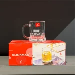 فنجان چای خوری بلینک مکس مدل عینکی کد 119 بسته 6 عددی