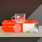 فنجان چای خوری بلینک مکس مدل هتلی کد 58 بسته 6 عددی