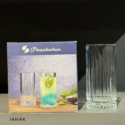 نیم لیوان پاشاباغچه مدل بارل کد 41010 بسته 4 عددی