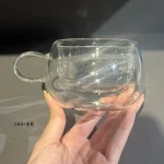 فنجان قهوه خوری دوجداره بزرگ lerava - یک عددی - تصویر 4