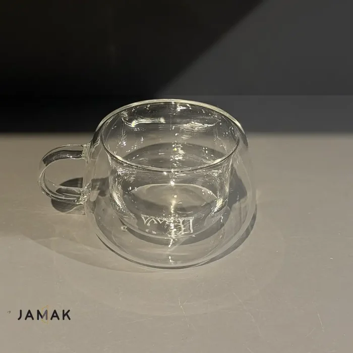 فنجان قهوه خوری دوجداره کوچک lerava - یک عددی - تصویر 2