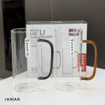 ليوان بلند دسته دار پيركس Deli Glassware عددی - تصویر 4