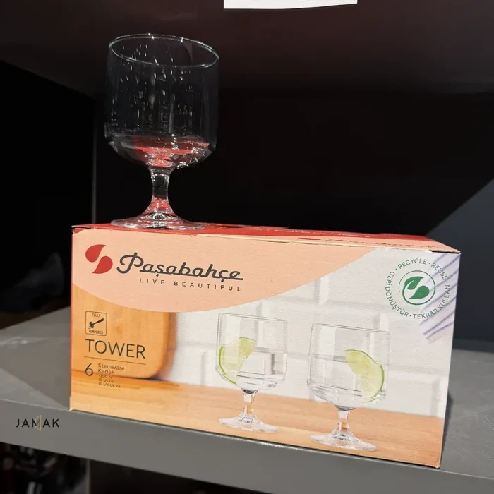 گیلاس پاشاباغچه مدل تاور کد 44074 بسته 3 عددی - تصویر 5