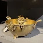 شکلات خوری برنجی دو فرشته ریور کد 24520 - تصویر 2
