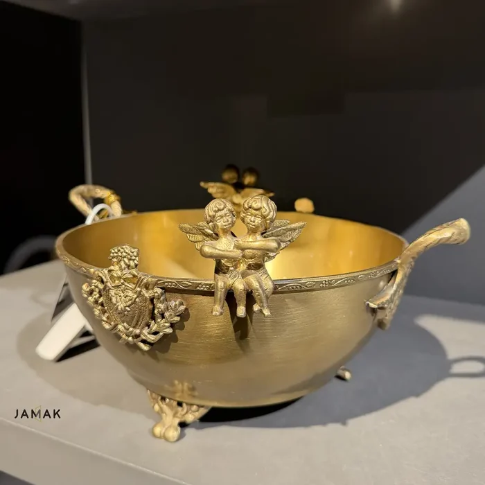 شکلات خوری برنجی دو فرشته ریور کد 24520 - تصویر 2