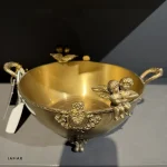 شکلات خوری برنجی دو فرشته ریور کد 24520 - تصویر 5