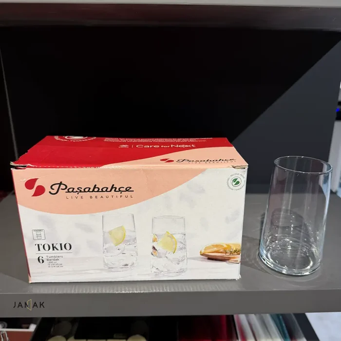لیوان پاشاباغچه مدل توکیو کد 420410 بسته 6 عددی - تصویر 3