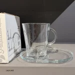 فنجان و نعلبکی پاشاباغچه مدل تربیکا کد 95781 بسته دو عددی - تصویر 2