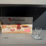 فنجان و نعلبکی پاشاباغچه مدل دانتل کد 96574 بسته 6 عددی - تصویر 4