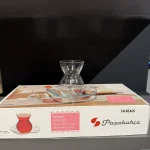 فنجان و نعلبکی پاشاباغچه مدل دانتل کد 96574 بسته 6 عددی - تصویر 2
