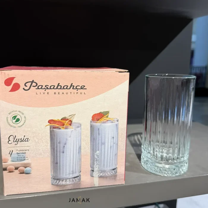 لیوان پاشاباغچه مدل الیسا کد 520445 بسته 4 عددی - تصویر 3