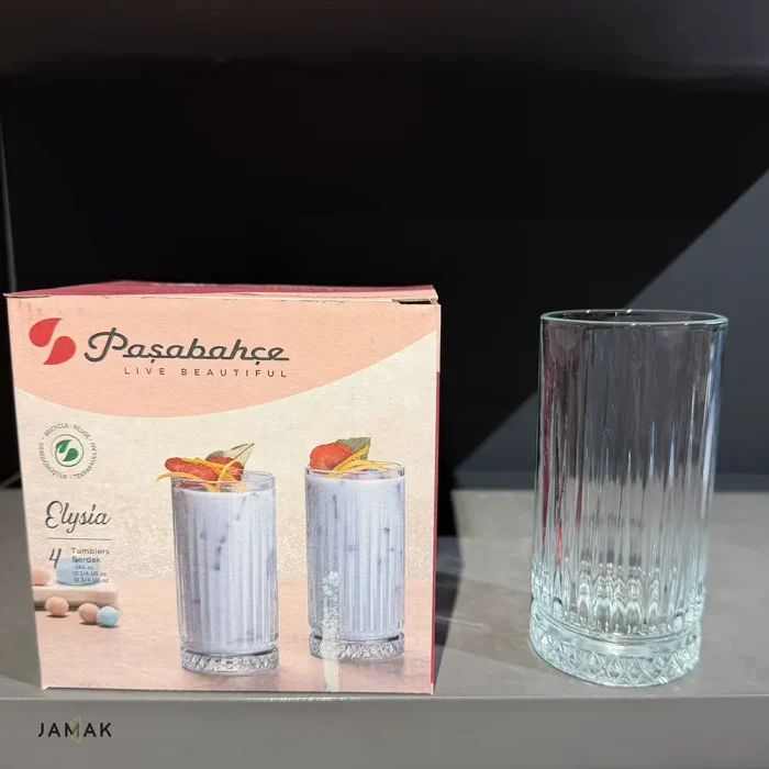 لیوان پاشاباغچه مدل الیسا کد 520445 بسته 4 عددی - تصویر 4