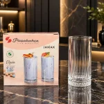 لیوان پاشاباغچه مدل الیسا کد 520445 بسته 4 عددی