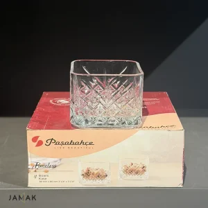 پیاله مربع پاشاباغچه مدل تایملس کد 530240 عددی